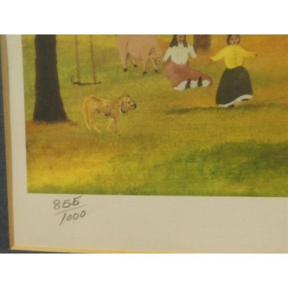 Will Moses "Pigs on the Loose" Limited Edition Pencil Signed Print Framed - Picture 6 of 10